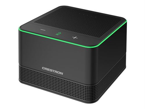 Crestron Flex UC-AUDIO-POD-B - Haut-parleur main libre - DECT - sans fil - noir