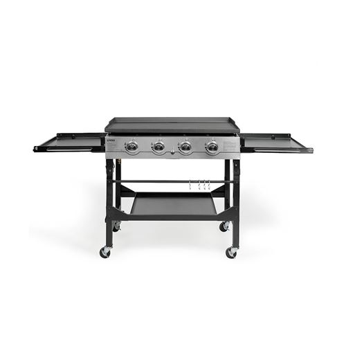 Plancha gaz 4 brûleurs sur desserte Livoo DOC278