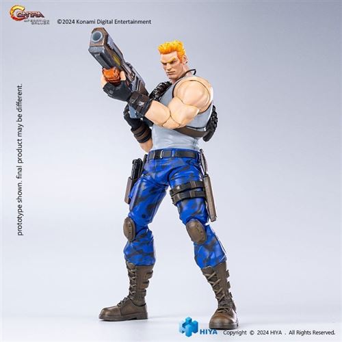 Hiya Toys Contra : Operation Galuga - Figurine Exquisite Basic Bill Rizer 16 Cm - Image 4
