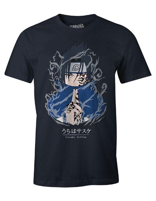 T-shirt Naruto - Sasuke - XXL - Navy