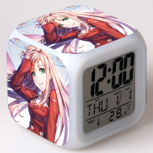 Réveil enfant LED Multifonctionnel Coloré - DARLING in the FRANXX #4