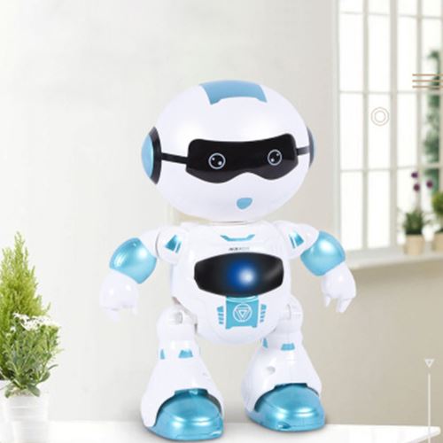 Télécommande sans fil Smart Control Robot Jouet Enfants Avec Musique cadeau lumières Pealer7603