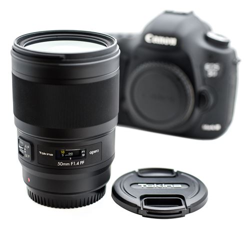Optique TOKINA OPERA 50mm F1,4 monture Canon EF