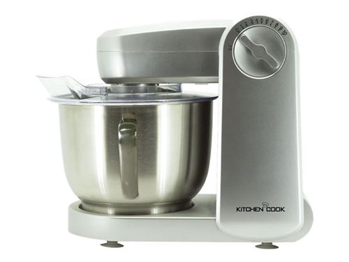KitchenCook MIXMASTER V1 - keukenmachine - 600 W - zilver