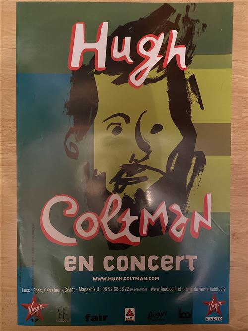 Hugh Coltman - En concert - 40x60cm - Affiche