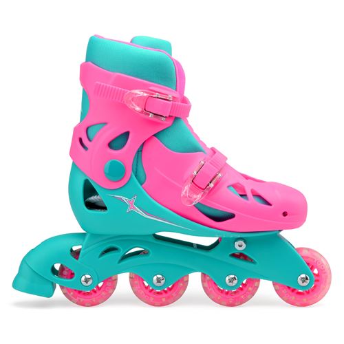 Xootz inlineskates filles rose/turquoise