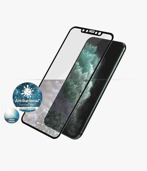 PanzerGlass Original Anti Glare - Schermbeschermer voor mobiele telefoon - glass - framekleur black - voor Apple iPhone 11 Pro Max, XS Max