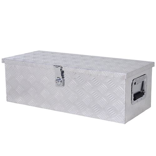 Boite de rangement aluminium