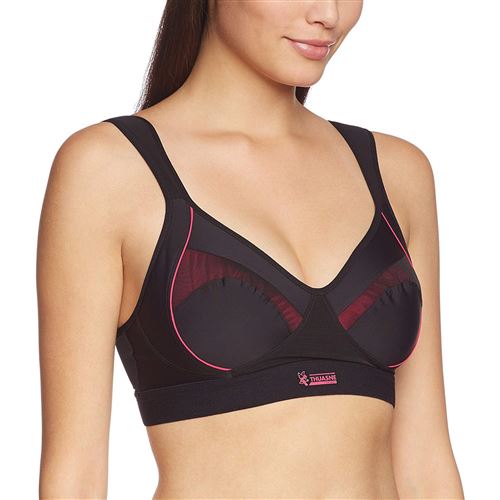 Thuasne Sport Power up pour Femme Soutien-Gorge de Sport Blanc Blanc/Bleu 70A