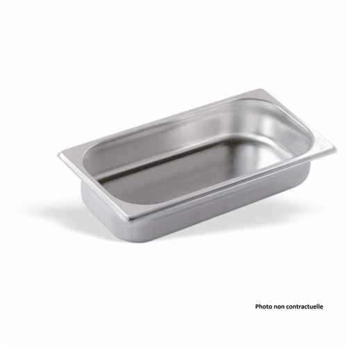 Bac Gastro Inox GN 1/3 - H 150 mm - Pujadas - Inox 560 cl