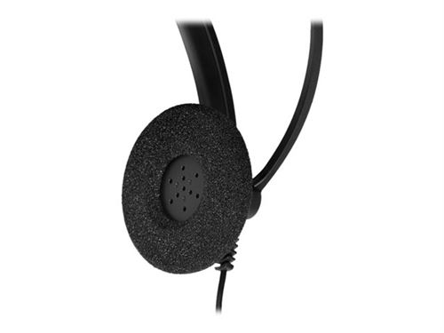 Sennheiser Culture Sc 60 Usb Ctrl - Micro-Casque - Sur-Oreille - Filaire - Noir avec Touches Bleues