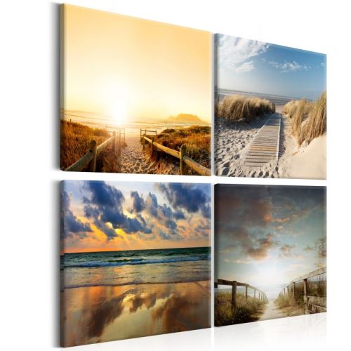 Tableau - On The Beach of Dreams .Taille : 60x60