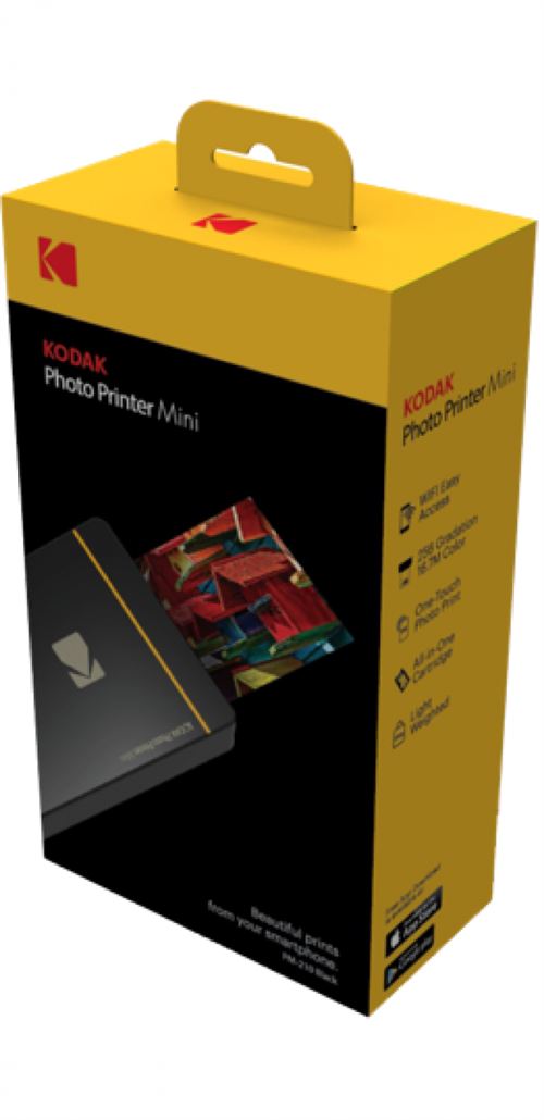 Imprimante photo portable Kodak Mini Black - Imprimante photo - Achat &  prix | fnac
