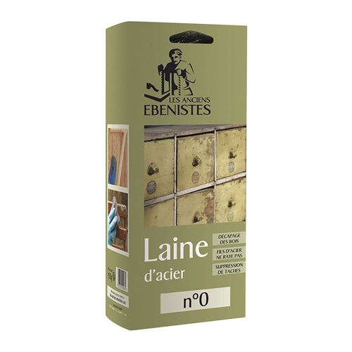 Laine D'acier N°0 150g - Les Anciens ébénistes