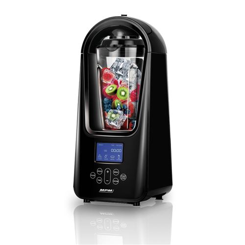 MPM MBL-26 Mélangeur américain à ventouses, écran tactile, minuterie, pichet Tritan 800W Negro