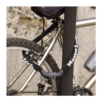 MASTER LOCK Chaîne Antivol Vélo - Serrure a Code