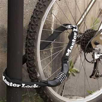 MASTER LOCK Chaîne Antivol Vélo - Serrure a Code