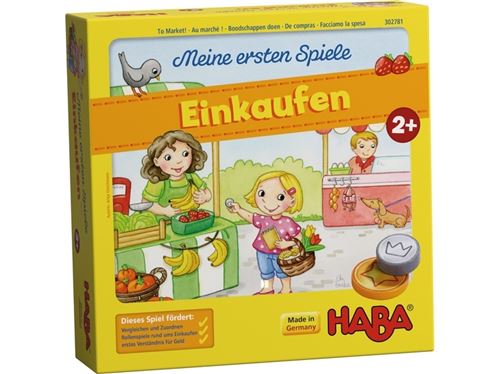 Haba jeu d'apprentissage Einkaufen (DU)