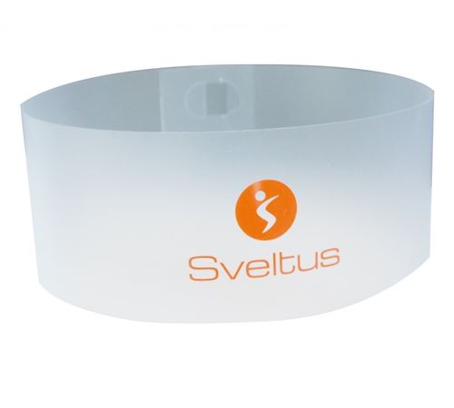Sveltus porte-balles de fitness 55 - 75 cm blanc