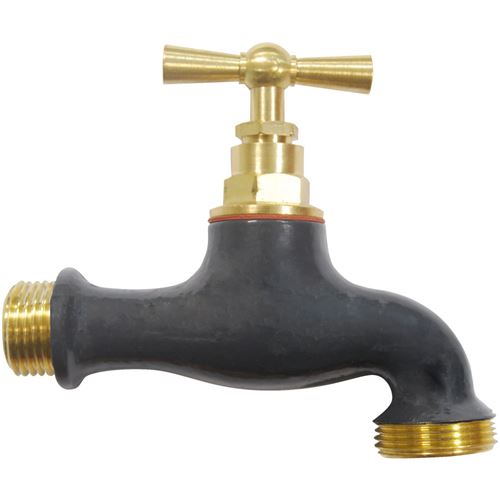 Boutte - Robinet Extérieur Laiton Coloré Ardoise