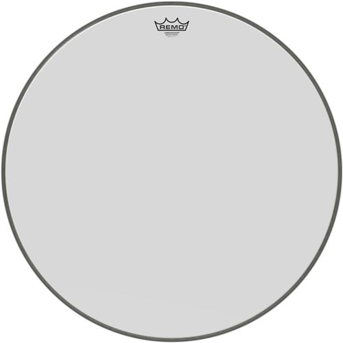 Peau de grosse caisse 26'' - Remo Ambassador Blanc lisse - BR-1226-00