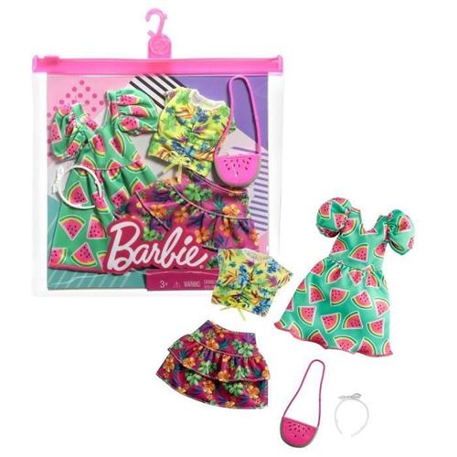 Mattel HBV24 Habits poupées Barbie tenues de cuisinière