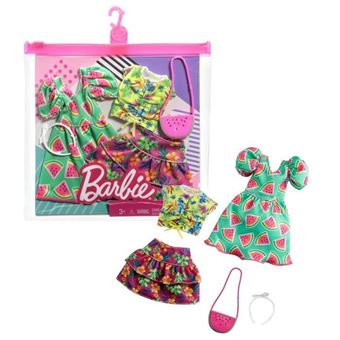 Set de 2 tenues Barbie avec accessoires