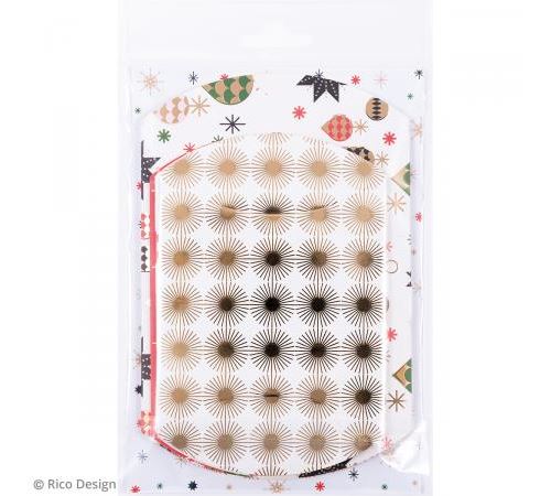 Pochettes cadeaux Puristic Christmas - 2 tailles - 6 pcs