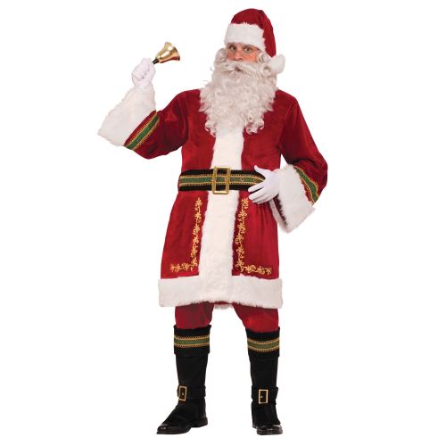 Bristol Novelty - Costume PERE NOEL - Adulte (Taille unique) (Rouge / blanc) - UTBN337