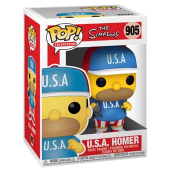 Figurine POP Simpsons USA Homer
