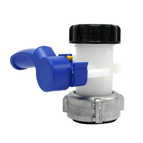 Vanne à boisseau sphérique DN40 / 50 avec rotation libre en aluminium écrou (62mm / 75mm) Nouveau @ZBB90715002