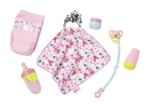 BABY born set d'accessoires pour poupée bébé 7-pièces