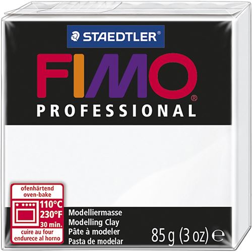 Pâte Fimo 85 g Professional - Blanc - 8004.0
