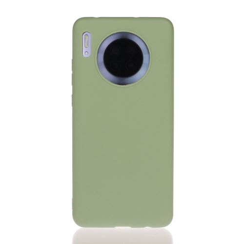 Coque en TPU givré souple vert pour votre Huawei Mate 30
