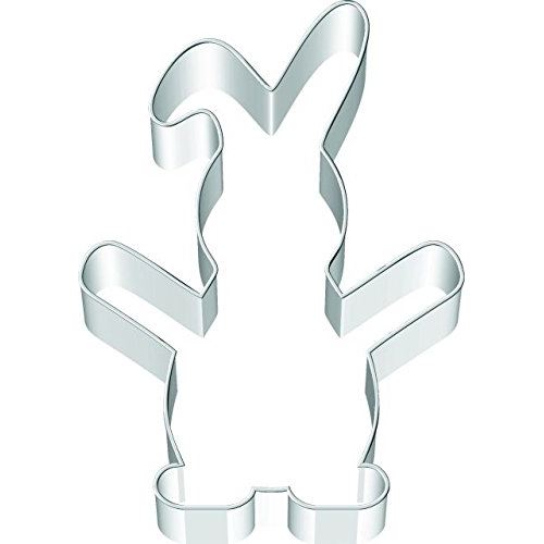Birkmann 1010718910 emporte-pièce en forme de petit de biscuit, lapin, 10,2 cm, plastique, gris, 5 x 3 x 2 cm