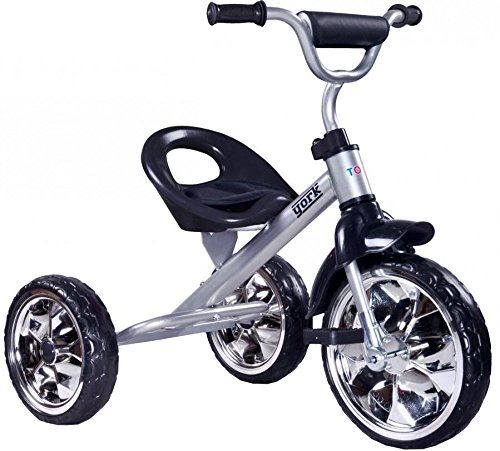 toyz 5902021523733 York Tricycle pour Enfant, Gris - Tricycles - Achat &  prix