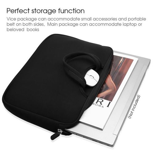 Housse pour ordinateur portable 13-13.3 pouces Pochette pour MacBook Air /  MacBook Pro Retina / Laptop, avec Petite Pochette