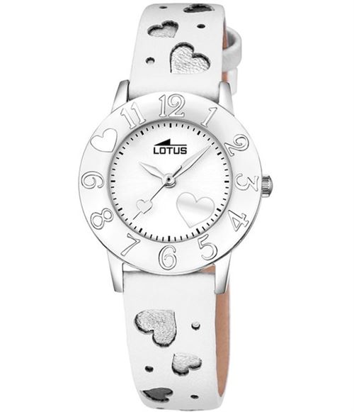 Lotus Montre File 18271/1 Argent, Blanc