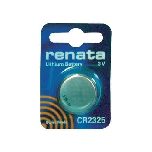 Pile bouton CR2325 lithium 3V 190 mAh Renata