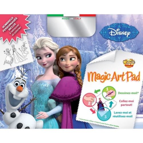 La reine des neiges art pad avec 2 stylos