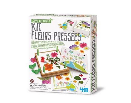 Kit fleurs pressées
