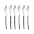 Coffret 6 fourchettes de table Laguiole en inox - Jean Dubost - Argent / Métallique - Acier Inoxydable (inox)