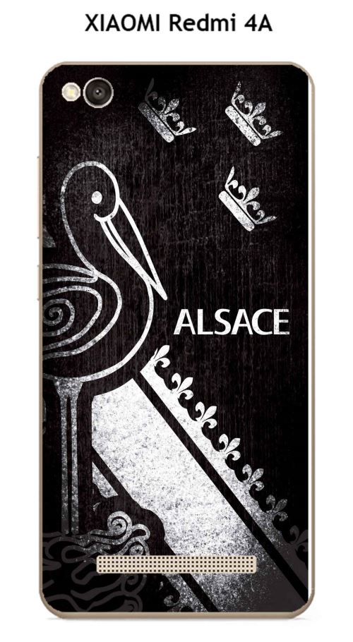 Coque XIAOMI Redmi 4A design Alsace Forever
