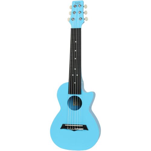 Korala PUG-40-LBU guitarlélé bleue en polycarbonate