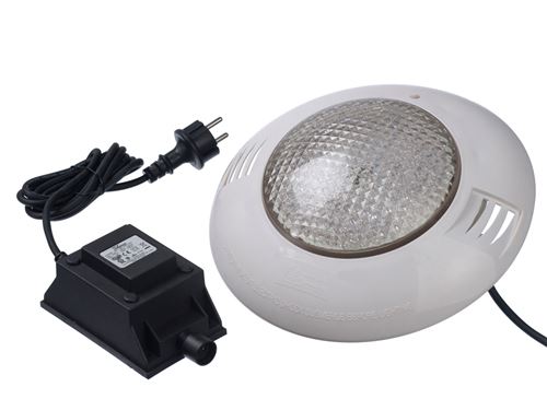 Infinite Spa Pool-Lampe "LED-Spot 350 Plus" 2 Stk. Kaltweiß Unterwasserspot LED mit Außen-Sicherheitstrafo