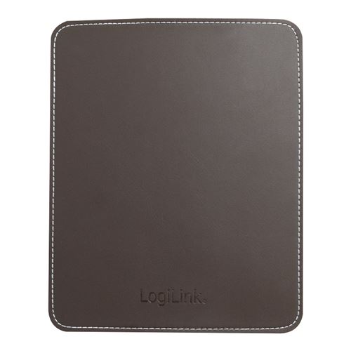 Tapis de souris LogiLink design cuir. Marron (ID0151)