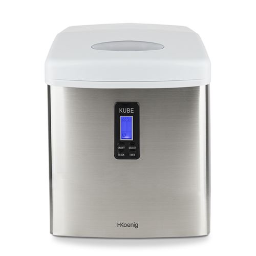 H.koenig Machine A Glacons Kube - Kb15 - 3,3 L - 3 Tailles De Glacons - Gris