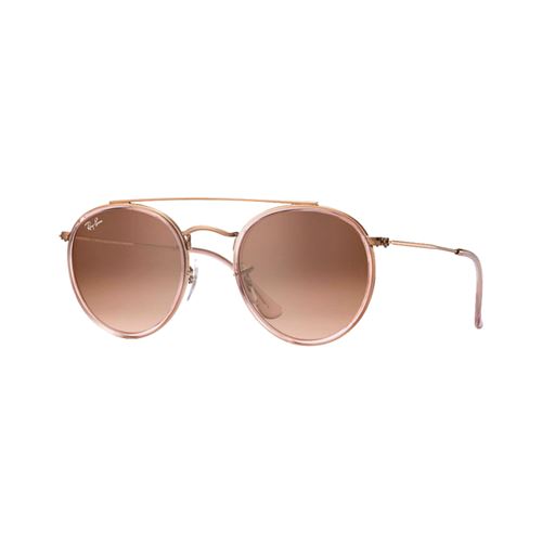 Ray-Ban Lunettes de Soleil Femme RB3647N Rose,Dor&eacute; 
