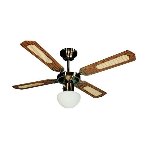 Farelek bali ventilateur de plafond 107 cm brun