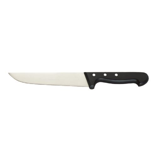 Couteau de boucher lame 20cm - Table Passion - Noir - Acier